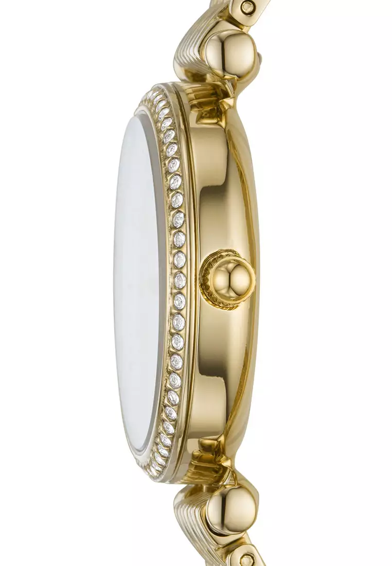 Carlie Mini Gold Stainless Steel Watch ES4735