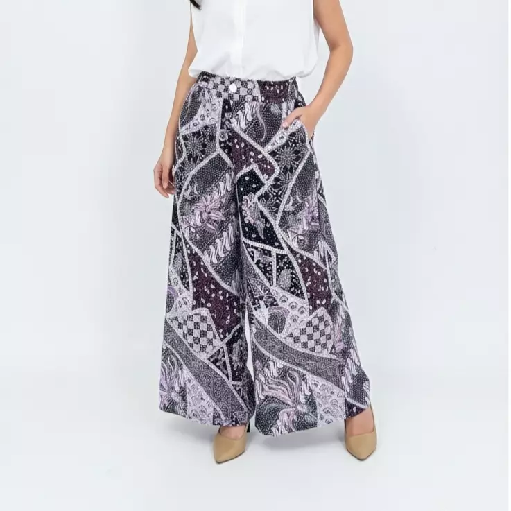 Celana Panjang Wanita - Palazzo Batik Ashley