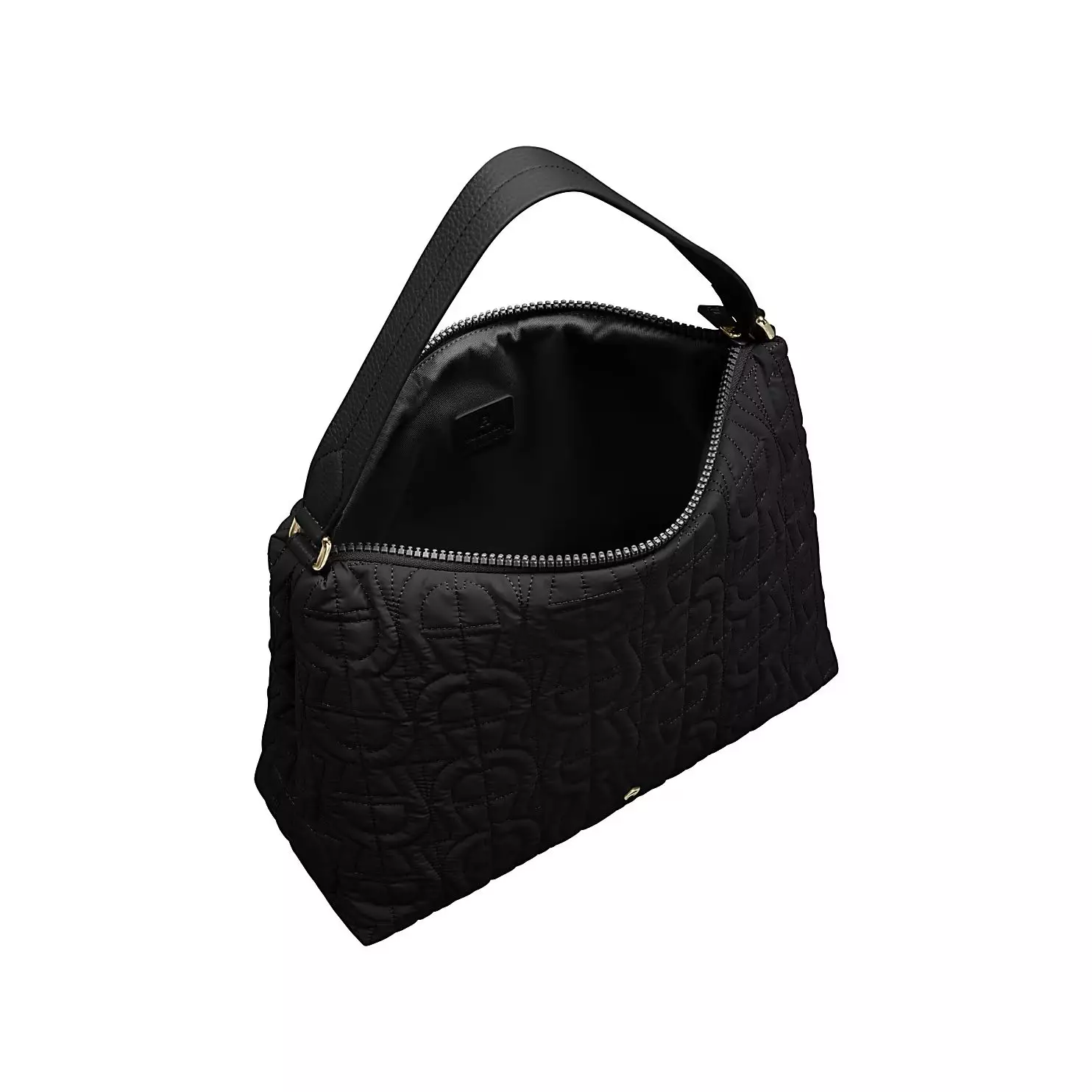 Aigner Hobo Cuscino Logo Commercial Black