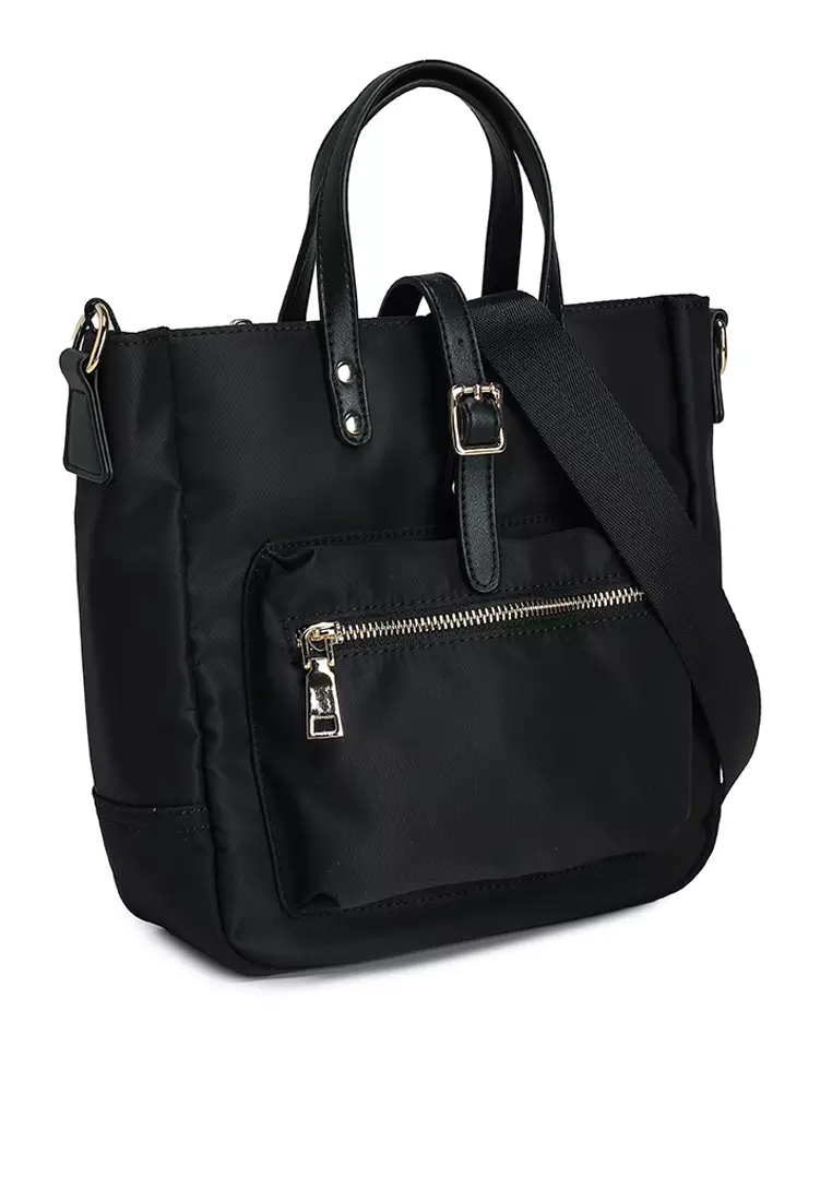 Premium Oxford Nylon Convertible Top Handle Bag