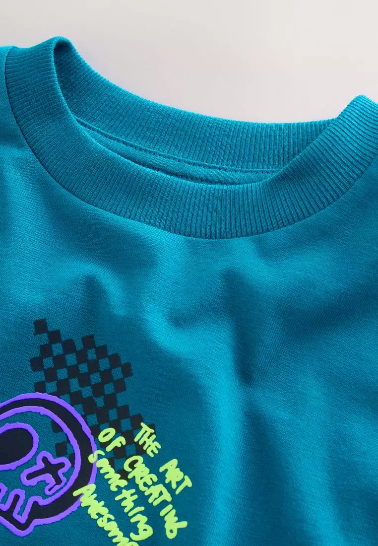 Relaxed Fit Short Sleeve Graphic T-Shirt