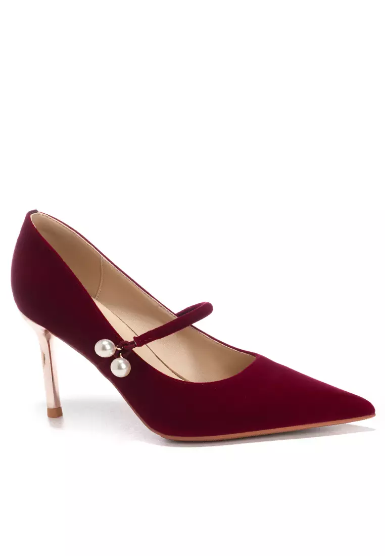 Discount on Twenty Eight Shoes  shoes - SKU: 8cm Pointed Suede Stiletto Heel By2381-32