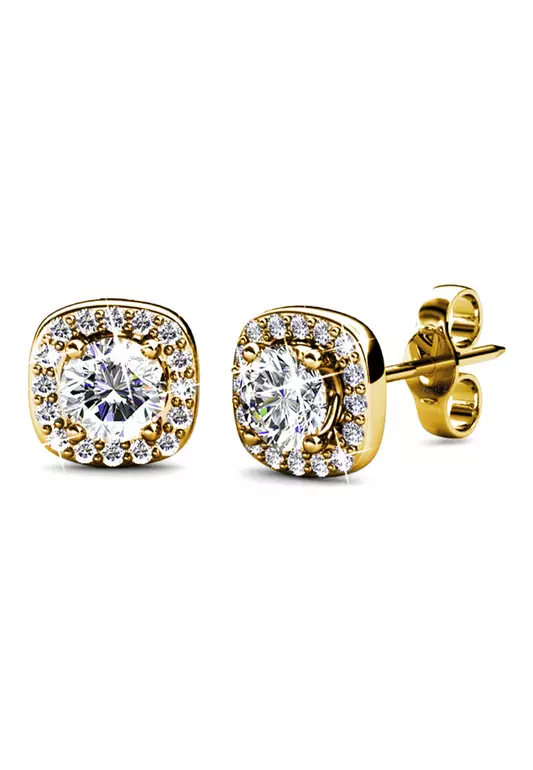 Lux Studs Embellished with SWAROVSKI® crystals
