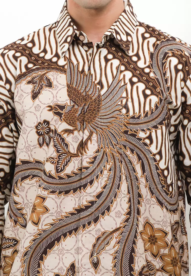 Gavin Shirt Kemeja Batik Lengan Panjang