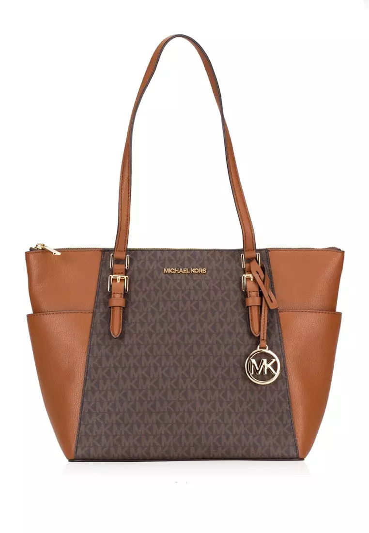 Michael kors black jet set tote sale