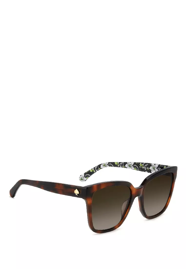 KATE SPADE Sunglasses KS KIYA 2/G/S-086-HA, Square Sharp with Havana color