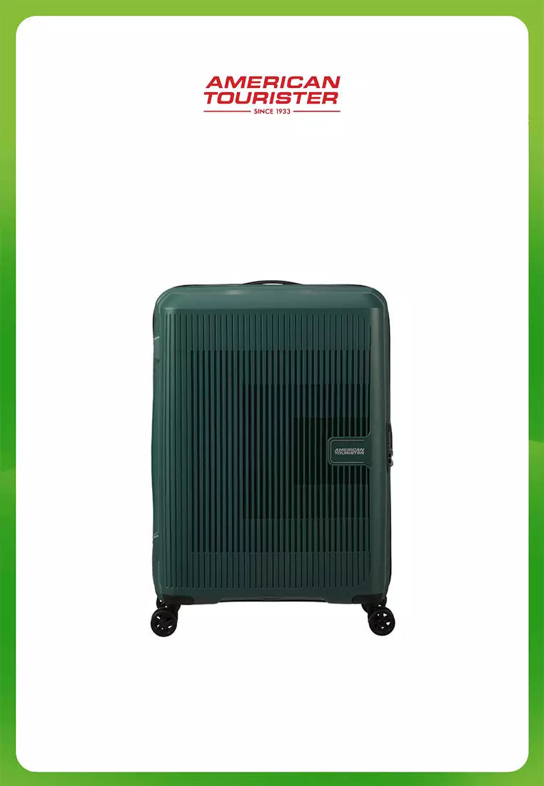 American Tourister Koper Hardcase Aerostep Medium 24" - Dark Forest