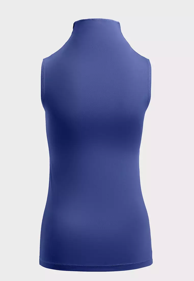 High Neck Sleeveless Top 002