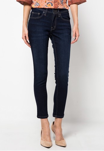 Kelsey Modern Skinny Handmade Dark Rinse Jeans