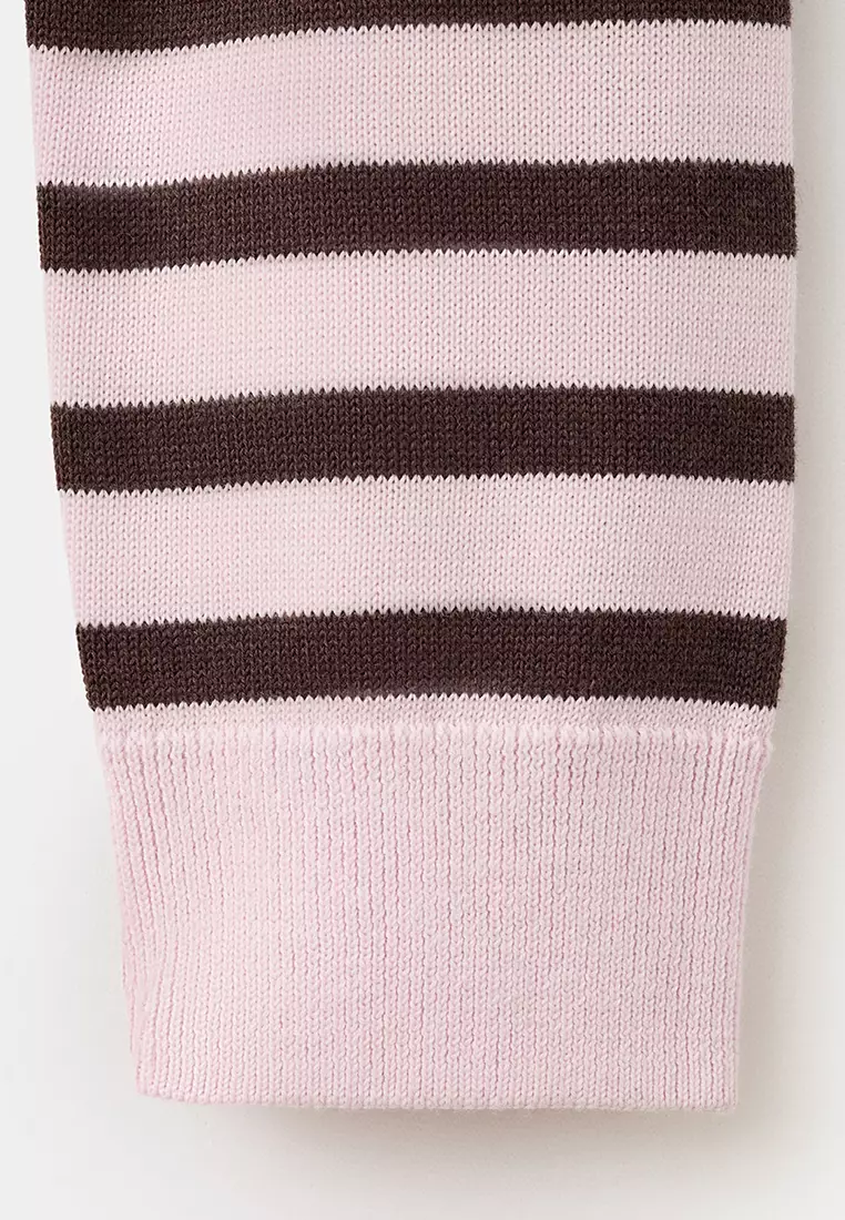 Striped Knit Cardigan
