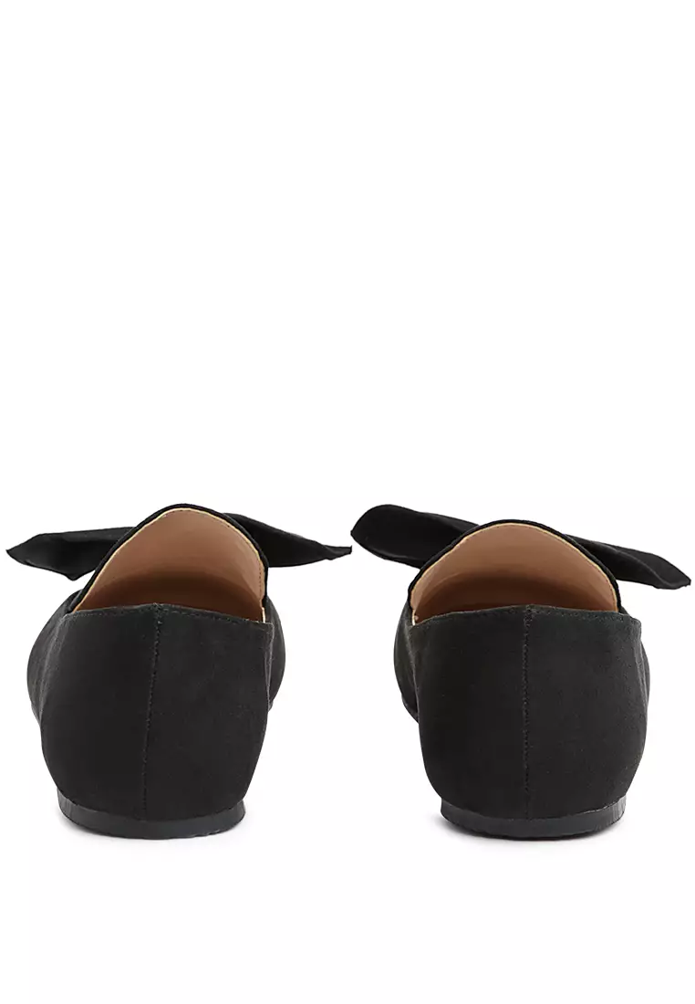 Buy London Rag Black Bow Loafer Online | ZALORA Malaysia