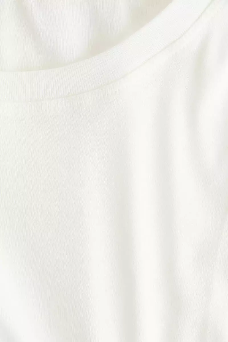 Pima cotton jersey top