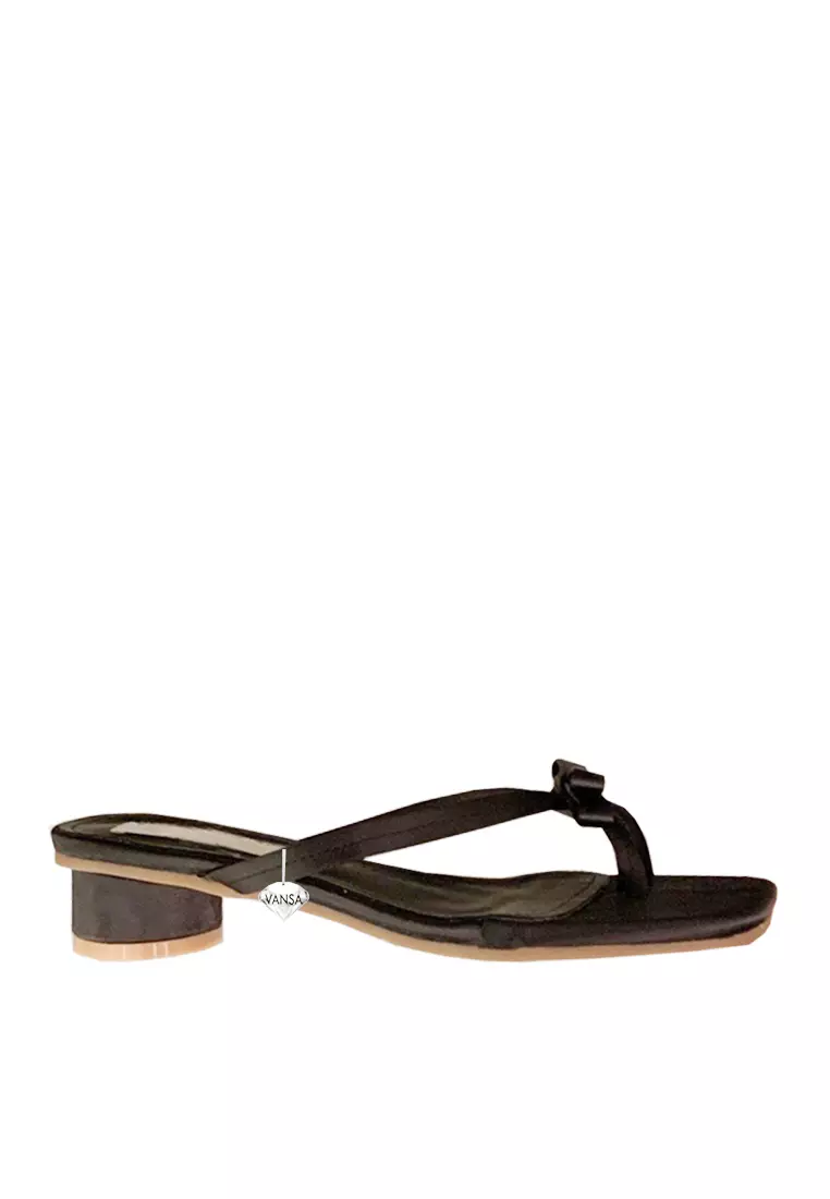 Discount on Twenty Eight Shoes  shoes - SKU: VANSA Crossover Straps Bow Slippers VSW-Ff-619