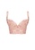 ZITIQUE beige Women's Lace Floral Pattern Embroidered Underwired Anti-sagging Bra - Beige 51365US03E3E40GS_1