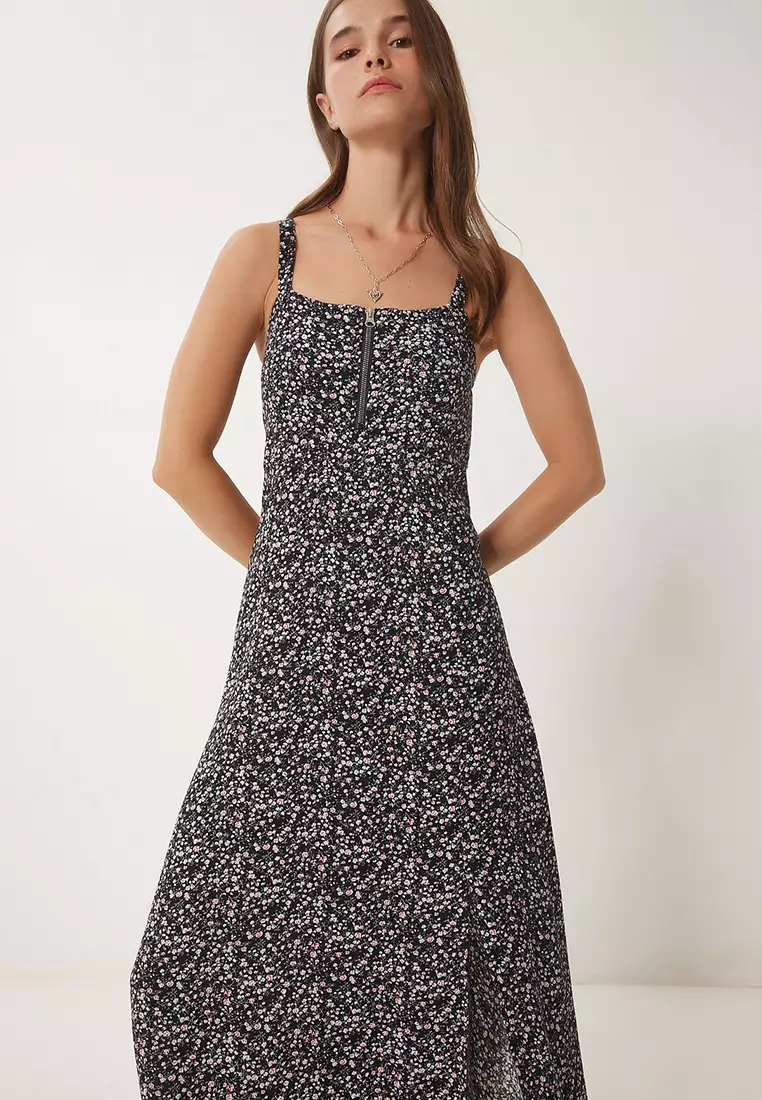 Floral Summer Midi Dress