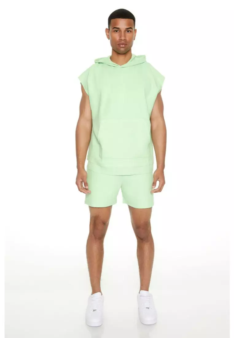 Forever 21 sleeveless hoodie sales
