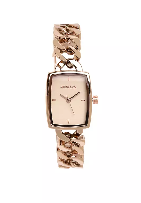 Kayla Rose Gold Stainless Steel Analog Watch