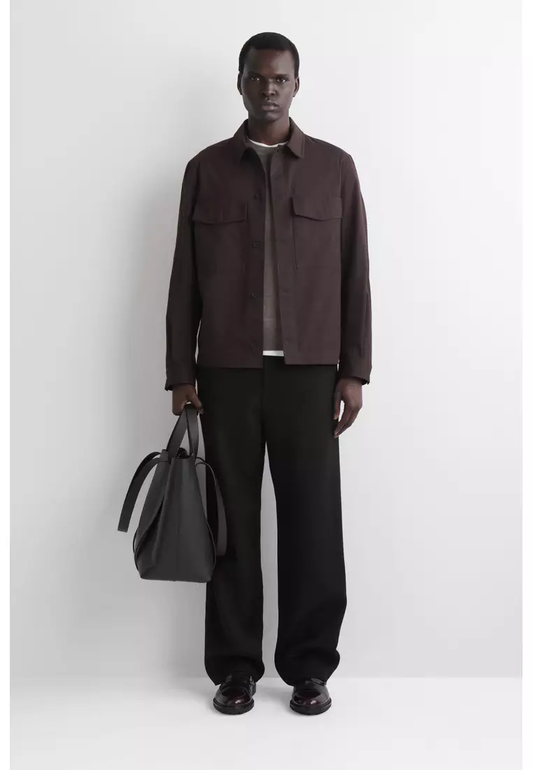 RELAXED COTTON OVERSHIRT