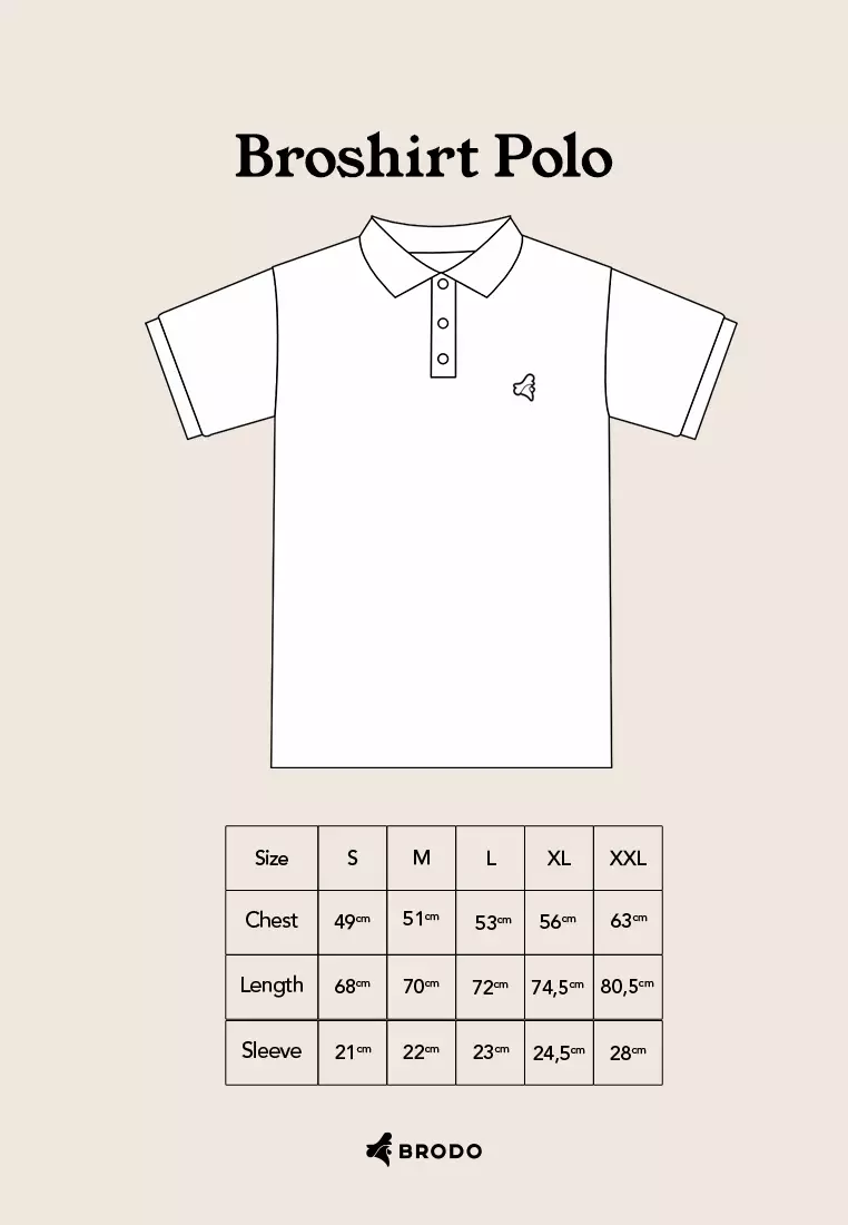 BRODO - Broshirt Polo Khaki