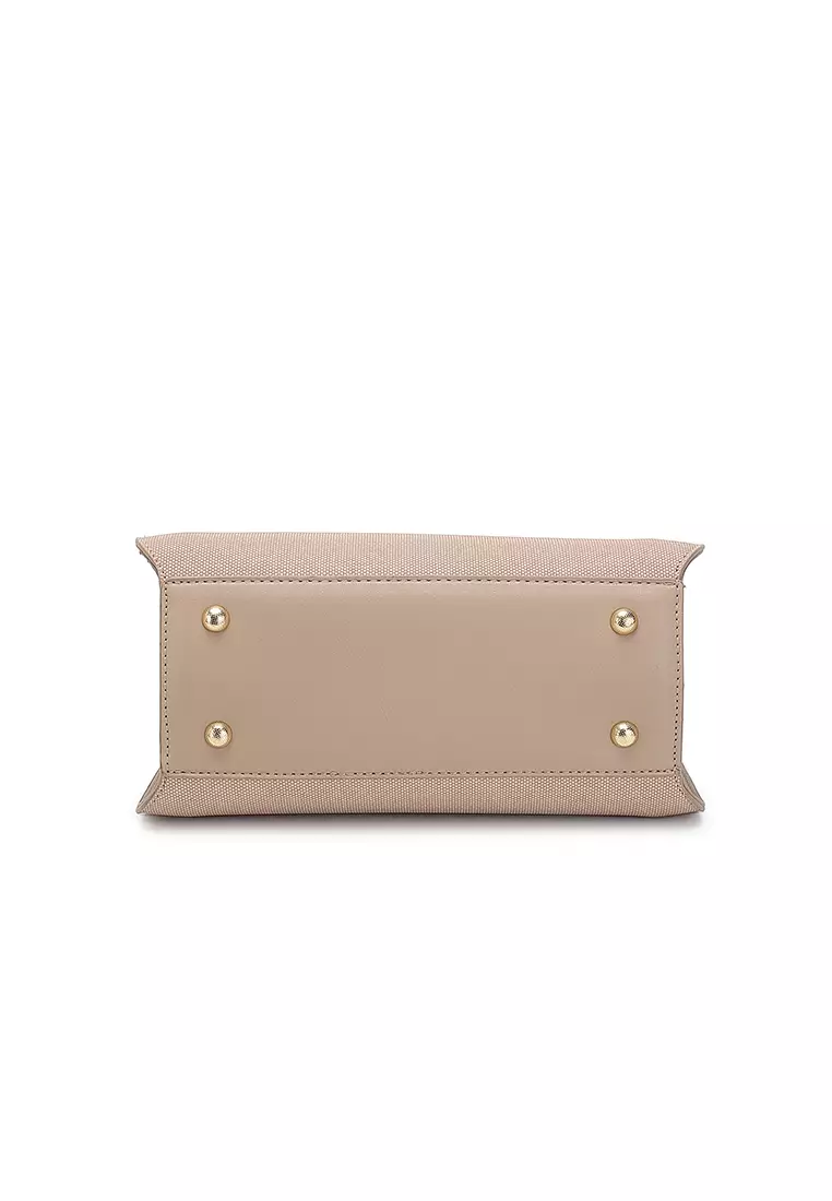 Women's Top Handle Bag / Sling Bag / Crossbody Bag / Shoulder Bag (Tas Tangan / Tas Selempang / Tas Bahu) - Cokelat