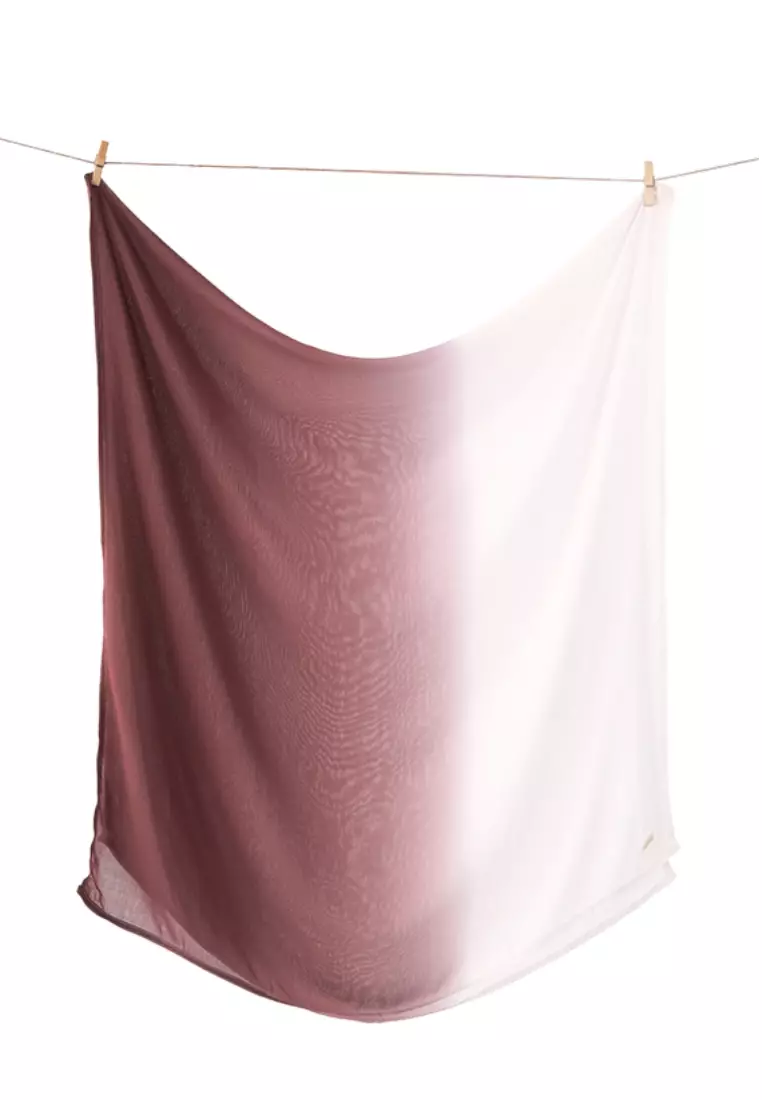 Cotton Bee - Amaya Viscose Shawl | Hijab Pashmina - Cabernet Red