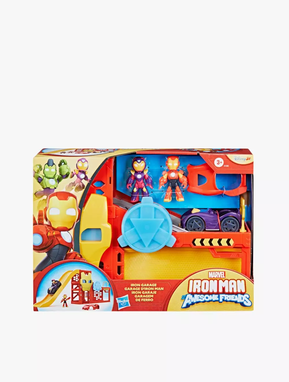 Marvel Iron Man and his Awesome Friends Iron Garage  - AVSG1260