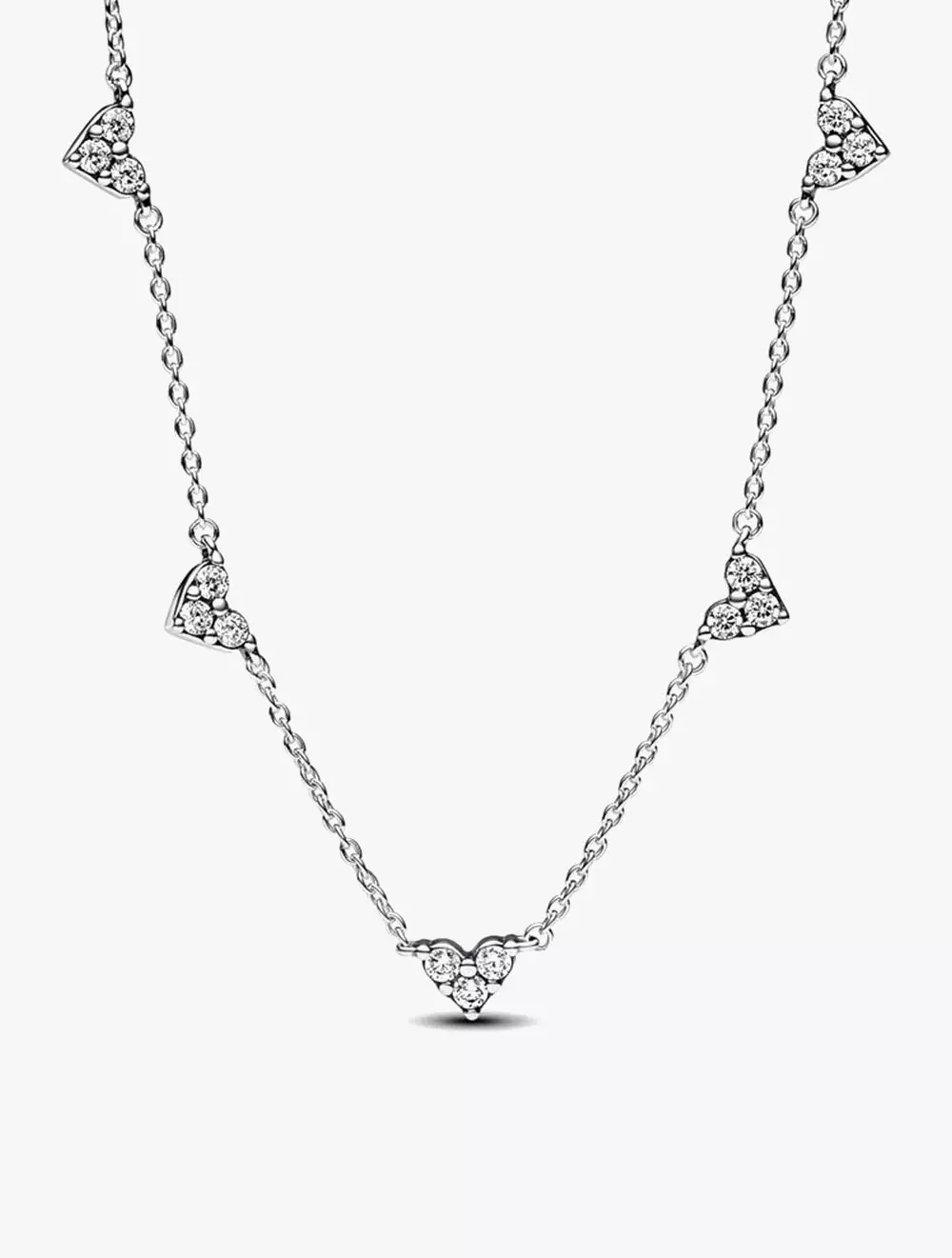 Jual PANDORA Sterling silver collier with clear cubic zirconia