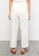 LC WAIKIKI white and beige Elastic Waist Straight Pocket Detailed Women's Trousers A1FF1AAA28C401GS_5