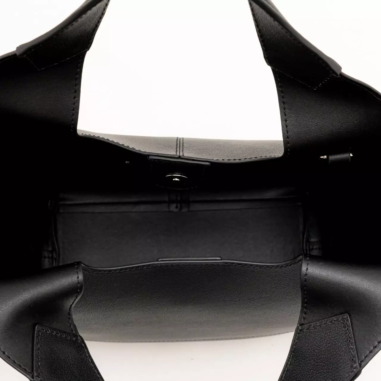 [7.7 SALEBRATION] K/Hardware Small Tote Bag Black/Nickel