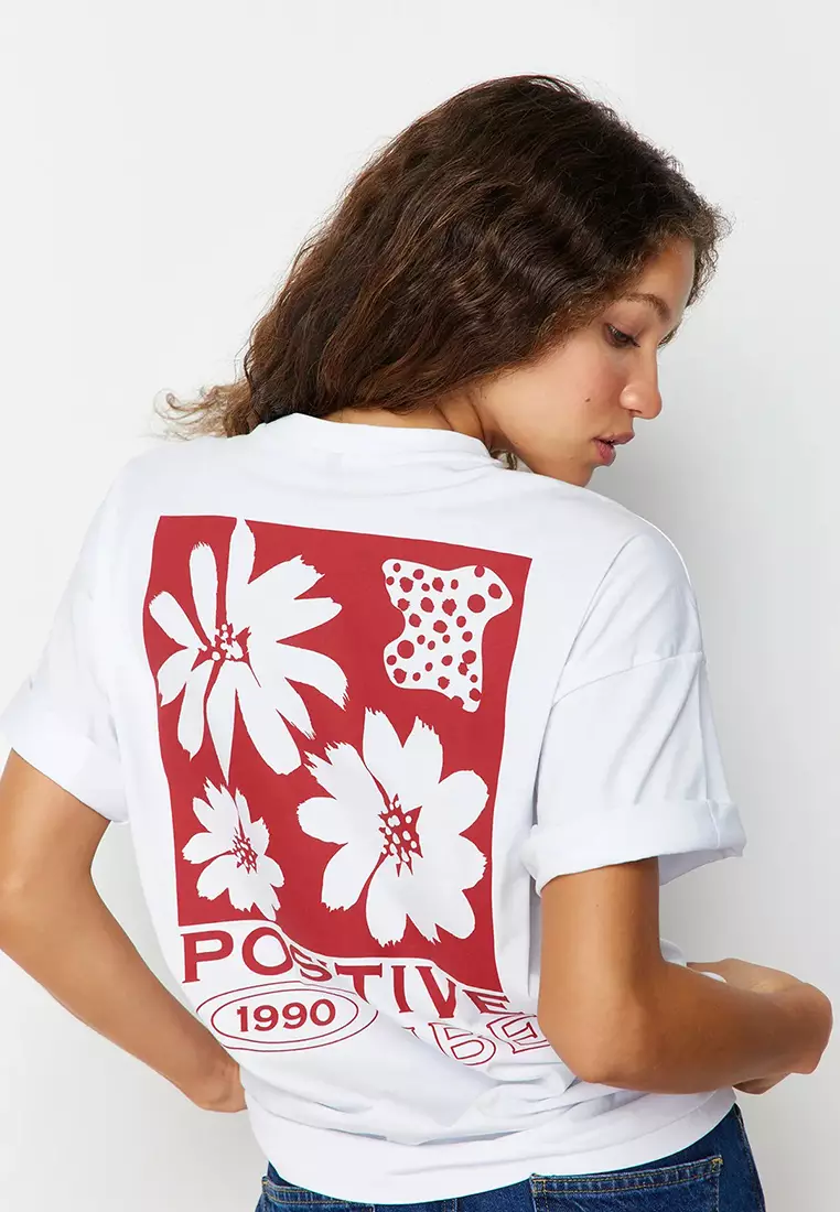 Back Graphic Print T-Shirt