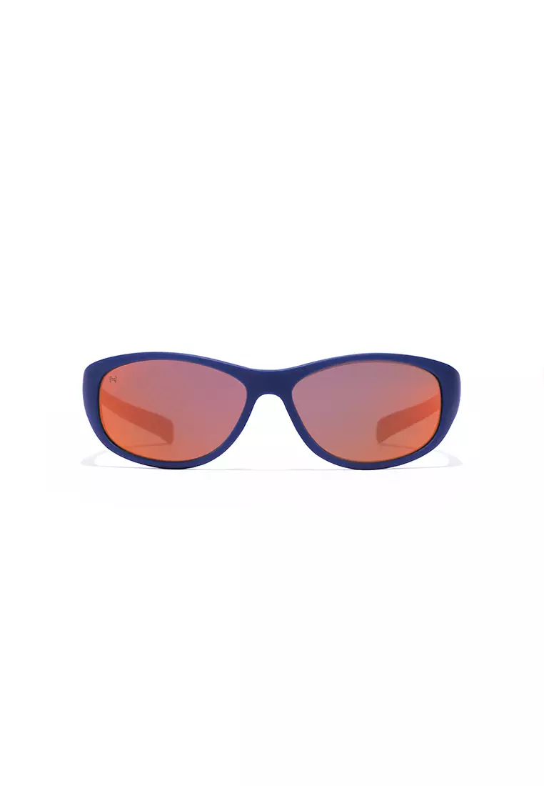 HAWKERS Navy Ruby Rave Kids Sunglasses For Boys And Girls, Unisex. Official Product Designed In Spain