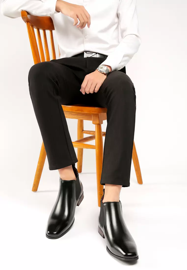 Gin Leather Chelsea Boot KB712