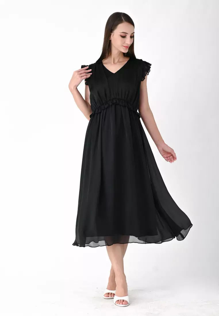 Sleeveless Midi Dress