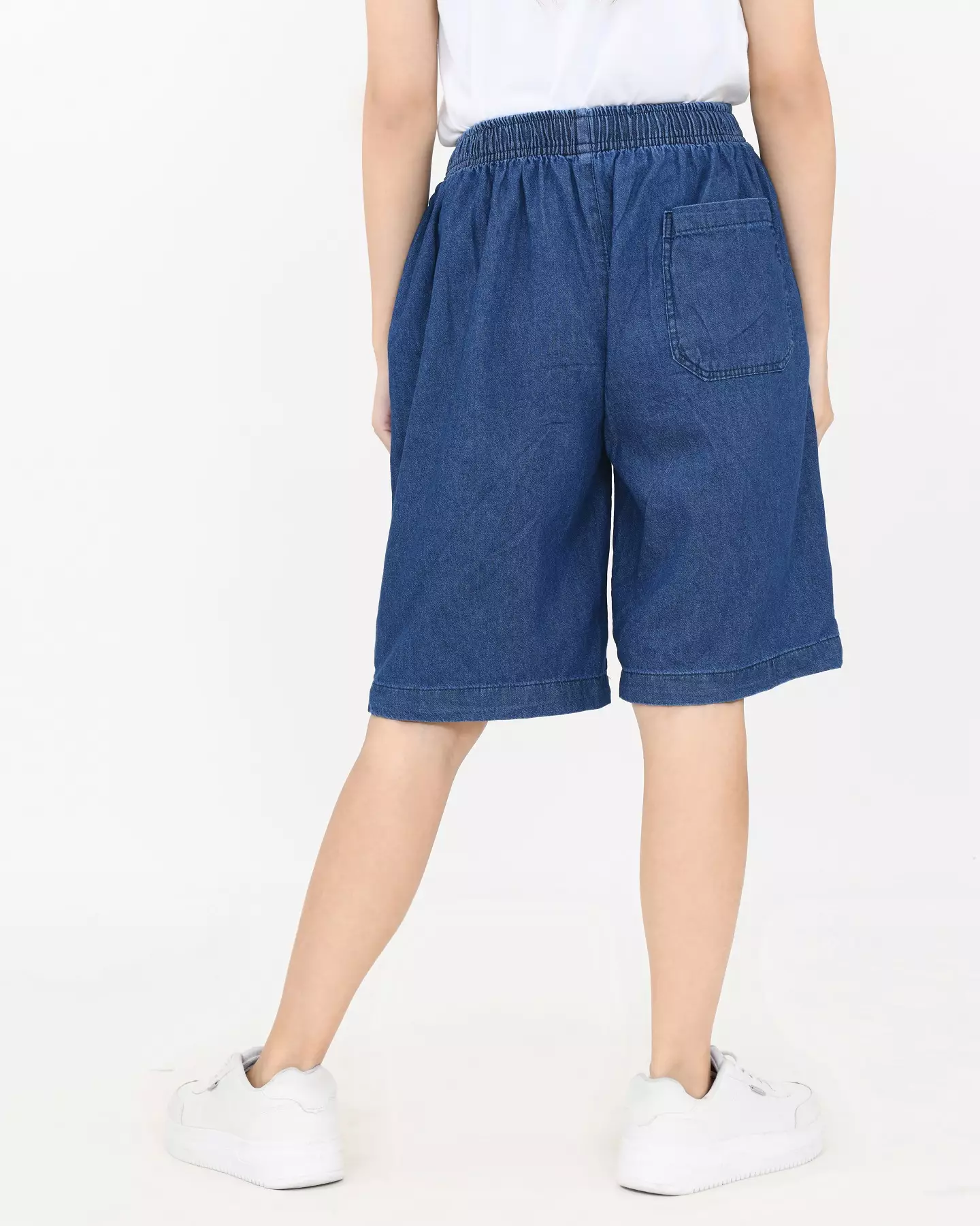 Celana Pendek Wanita - Joey Midi Denim Short Pants