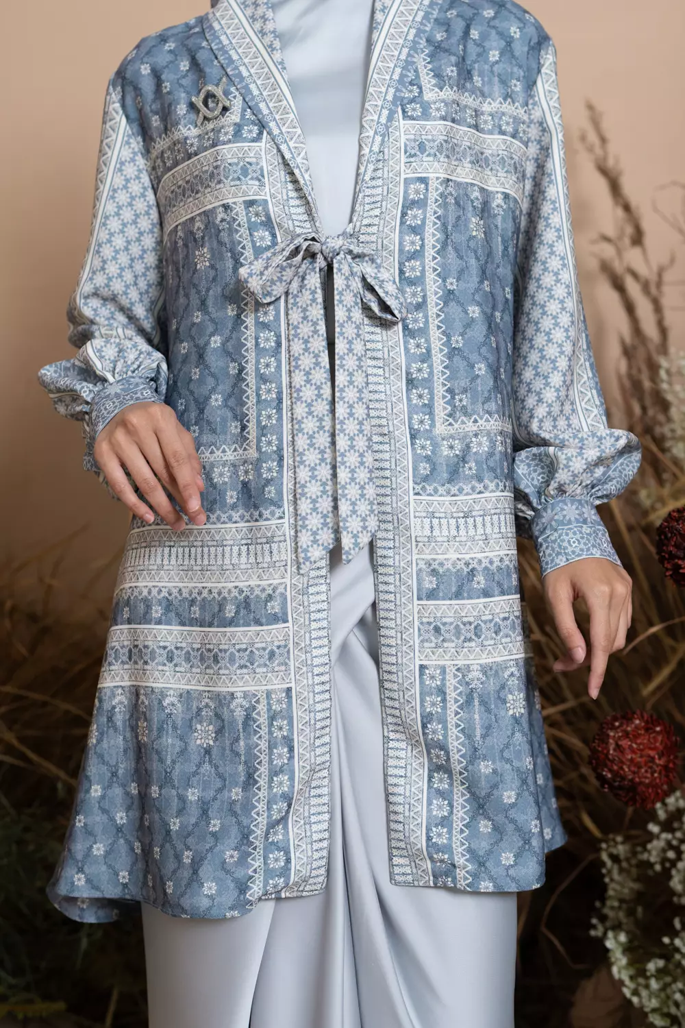 Klamby - Mariri Outer Tunic Indigo Charcoal