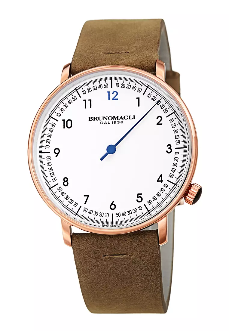 Bruno Magli Rome Fiero 18.191164.RJ Jam Tangan Pria Quartz Analog