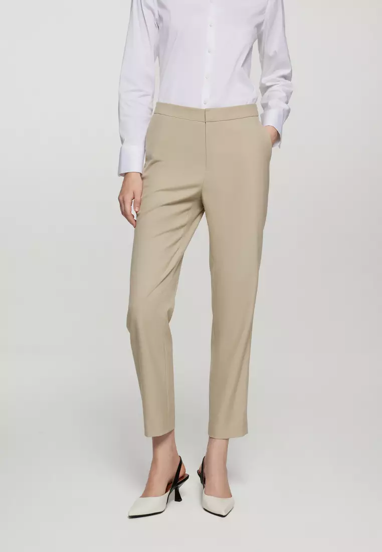 煙管剪裁西裝褲