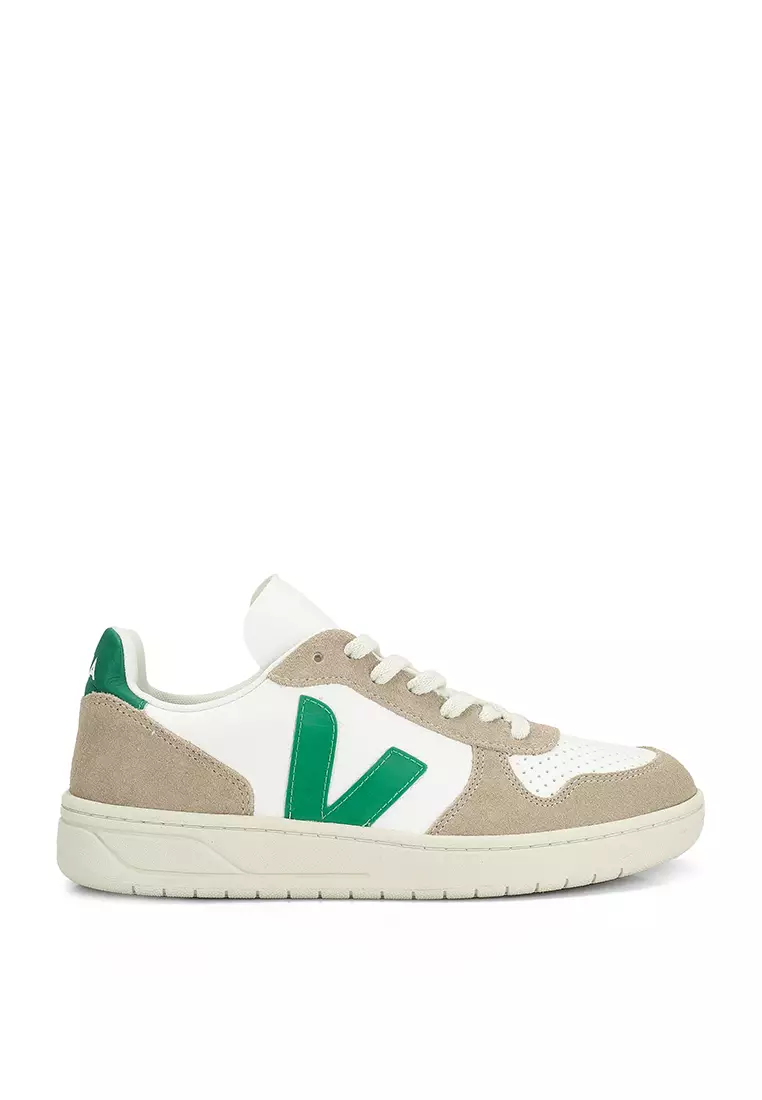 V 10 Chromefree Leather Sneakers