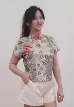 Light Green Batik