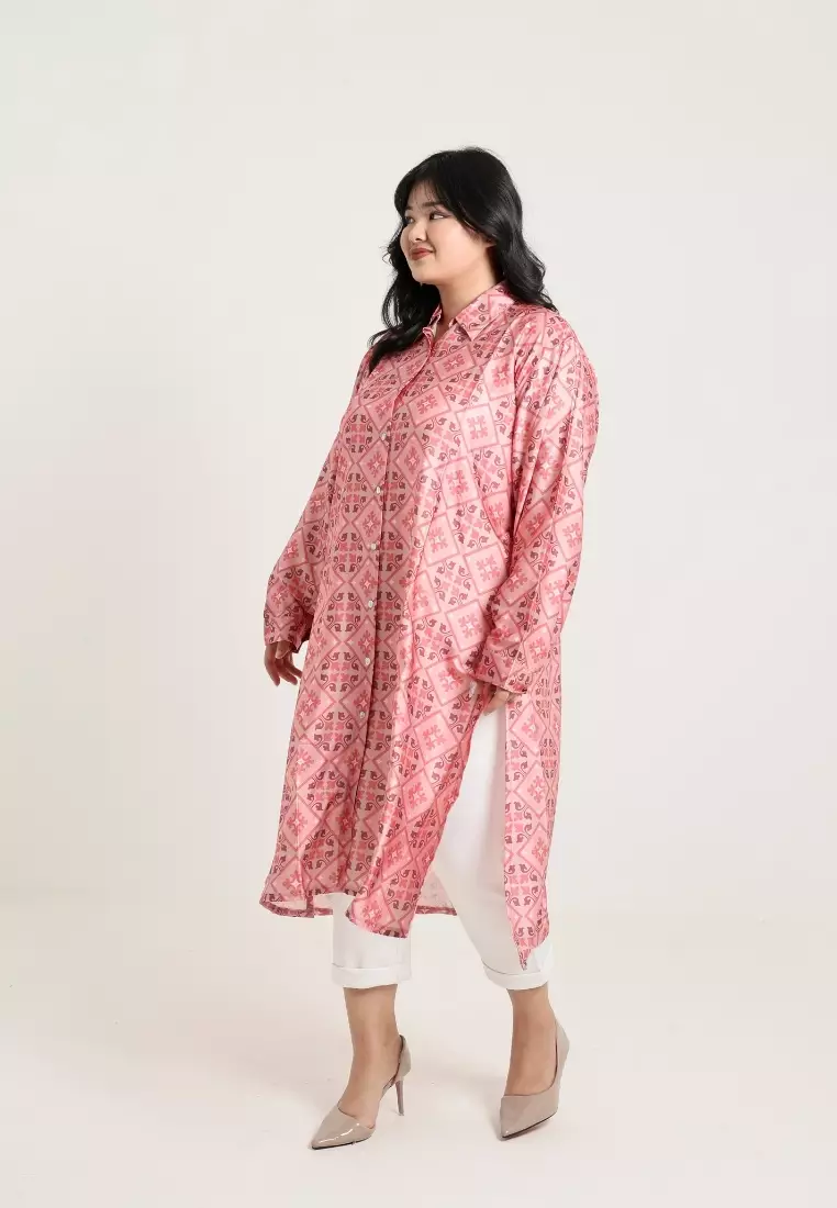 Plus Size Tunik Estelle Vol 3 Pink