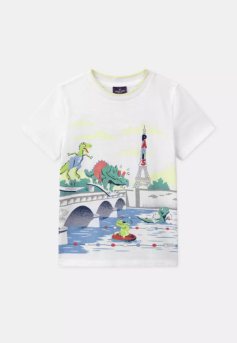 Ecru Dino T-Shirt