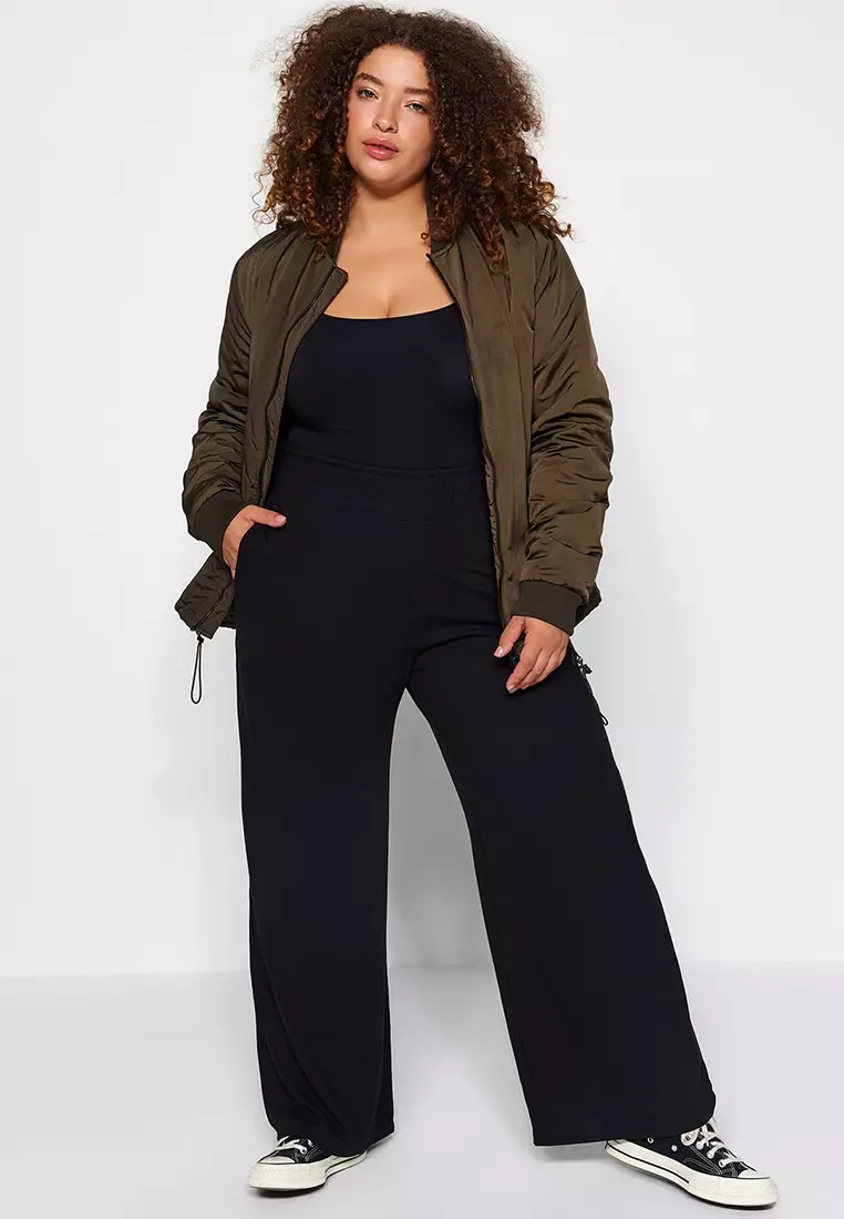 Plus Size High Waist Pants