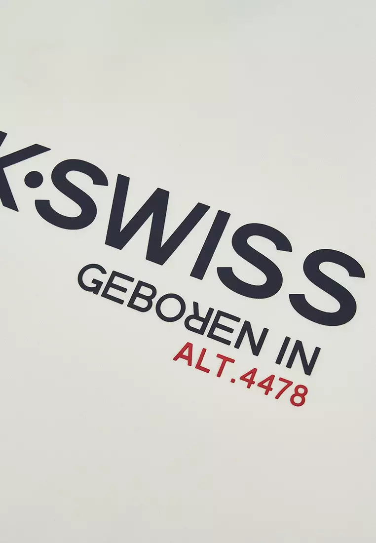 女裝 K-SWISS LOGO 拼色衛衣