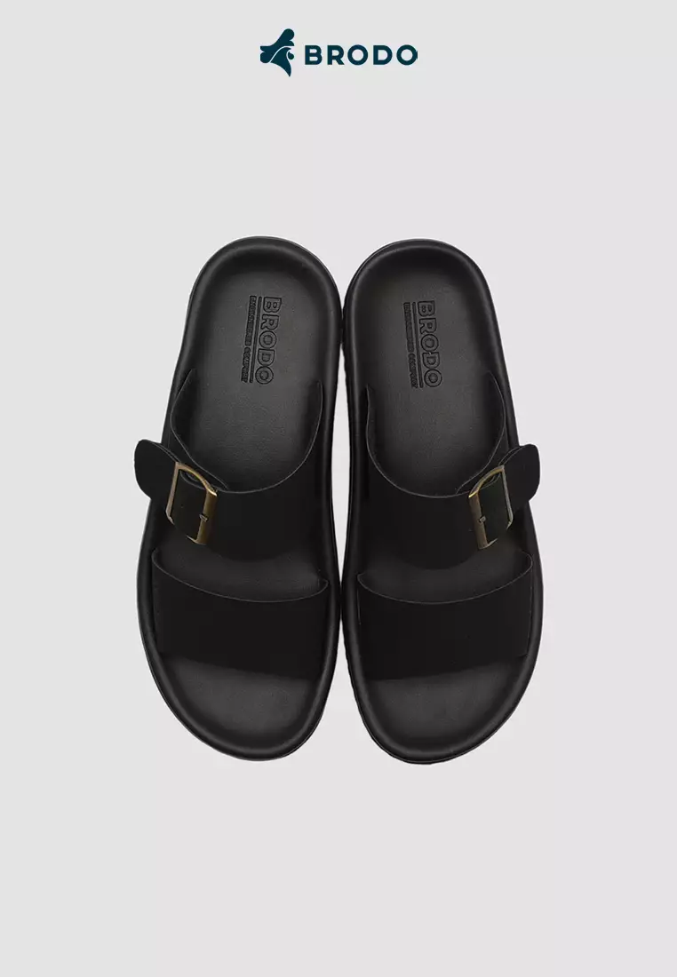 BRODO - Sandal Santoni Full Black