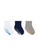 Nike blue Nike Boy's 3 Pack Grip Ankle Socks (2 - 4 Years) - Pacific Blue 150F3KA1CA9AB5GS_2