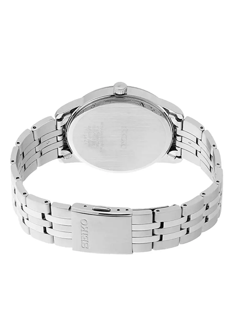Seiko SUR399P1 - Jam Tangan Analog Pria - Silver Blue - Stainless Steel
