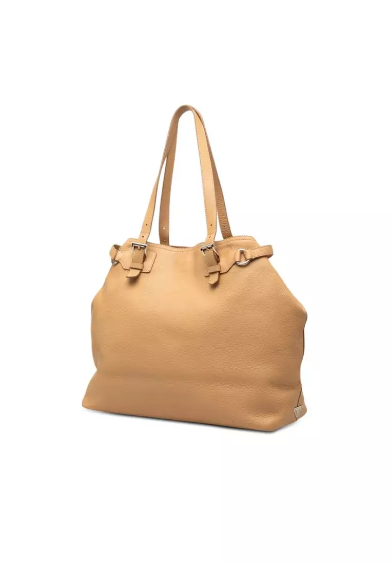 Pre-Loved Prada Vitello Daino Tote