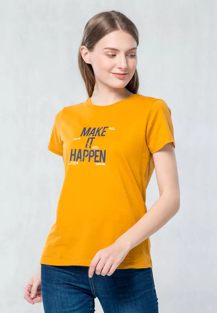 C2 Rognes Mustard Short Sleeve T-shirt