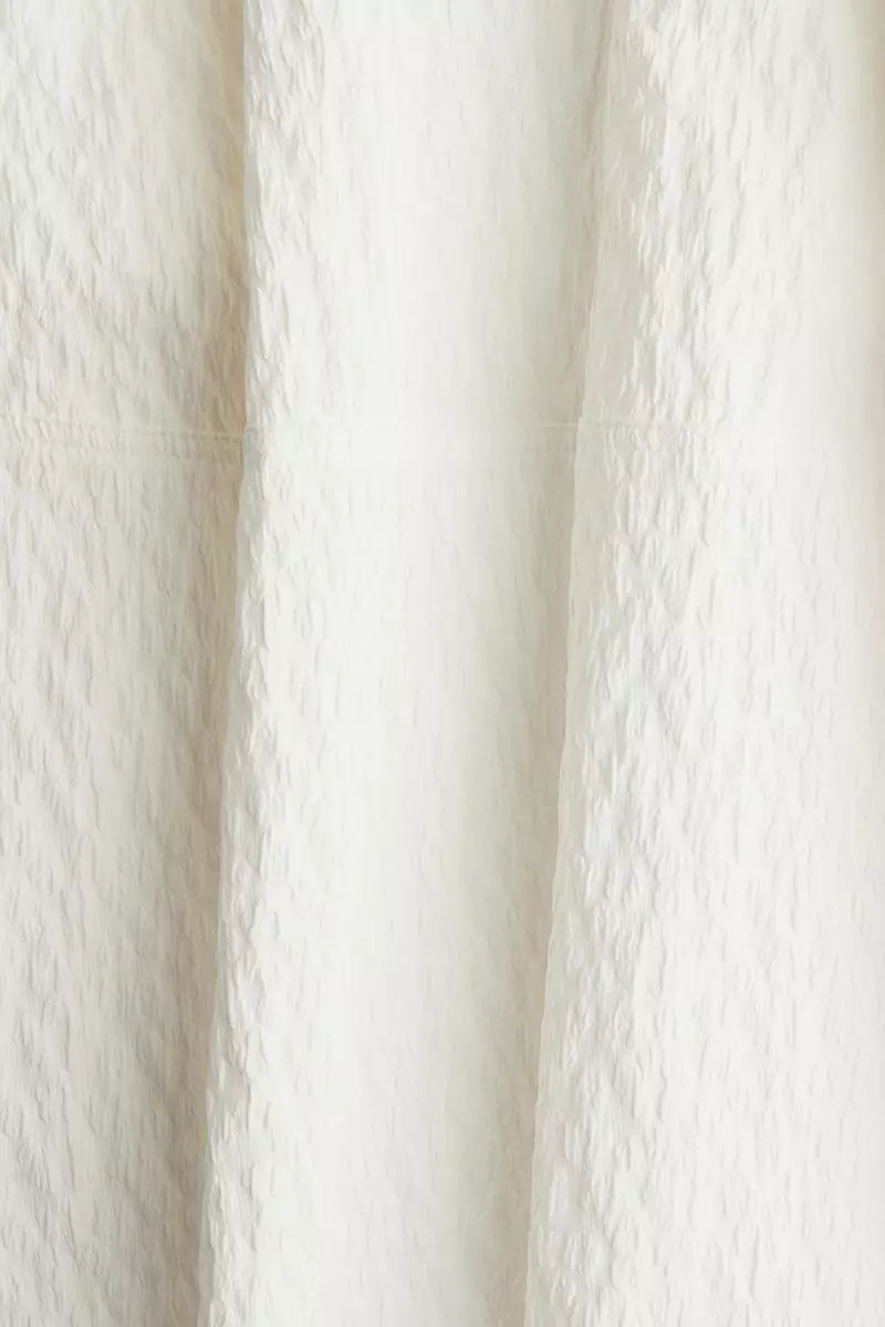 Jacquard-weave strappy dress