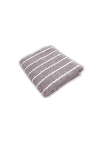Jean Perry purple Jean Perry Springfield Series 100% Cotton Hand Towel - Elderberry B5E99HLDB8BB98GS_1